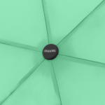 Детайл от конструкцията на зелен чадър Doppler Compact Mini